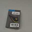 Logitech G203 Wired Gaming Mouse, 8,000 DPI, Rainbow Optical Effect LIGHTSYNC RGB, 6 Programmable Buttons, On-Board Memory, Screen Mapping, PC/Mac Computer and Laptop Compatible - Black