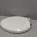 KOHLER 4636-RL-0 Cachet ReadyLatch Elongated Slow Close Toilet Seat, Soft Close Toilet Seat Quiet Lid, Contoured Grip-Tight Bumpers Installation Hardware, Apartment Essentials, White