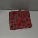 AQOTHES Pack of 2 Christmas Plaid Decorative Throw Pillow Covers Scottish Tartan Cushion Case for Farmhouse Home Holiday Decor Red and Green, 18 x 18 Inches