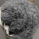 Heated Blanket Heated Throw, Electric Blanket 50"x60" Heating Blanket with 8 Hours Auto Off 10 Fast Heating Levels Machine Washable Sherpa Heated Blanket with Overheating Protection (Gray)