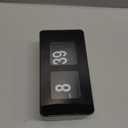 TourKing Auto Flip Clock Classic Retro Vintage Clock Digital Flip Down Clock Digital Number Alarm Clock Desk Clock Shelf Clock for Office Home Decoration (Black)