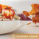 Artscope Fall Decorative Throw Pillow Covers 20x20 Inch Set of 2, Watercolor Pumpkin Fallen Leaves Outdoor Farmhouse Pillow Cases for Home Sofa Couch-Orange