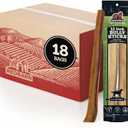 Redbarn Pet Products 12" Bully Sticks Pet Chew Treat, 2-Count, Pack of 18, Best By: 12/03/28