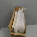 Linen Folding Storage Bins, 3 Pack Large Storage Baskets, Washable, Clothing Storage Bins with Handle, Closet Organizer for Storage Sweater,Sheets(Beige, 18"x13"x8")