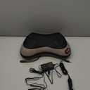 Papillon Shiatsu Back Massager with Heat, Deep Tissue Massage Pillow for Neck, Shoulder, Foot & Lower Back Pain Relief, Electric Kneading Massager for Home, Office, Car-Gifts for Mom, Dad, Men, Women (Gray)