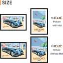 upsimples 11x17 Picture Frame, Display Pictures 9x15 with Mat or 11 x 17 Without, Wall Hanging Poster Frames, Black, 1 Pack