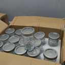 VERONES Mason Jars 8 OZ, 8 OZ Canning Jars Jelly Jars With Regular Lids, Ideal for Jam, Honey, Wedding Favors, Shower Favors, 15 PACK