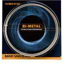POWERTEC 59-1/2 Inch Bi-Metal Bandsaw Blades, 1/2" x 14 TPI Non-Ferrous Metal Cutting Band Saw Blades for Wen 3959, Craftsman, Porter-Cable, Ryobi, Delta, B&D & Skil 9" Band Saw, 1pk (13210)