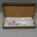 Rergy Cabinet Pulls Kitchen Handles for Cabinets, 10Pack Gold 12inch Hole Center, Square Drawer Hardware Zinc Alloy Dresser Handle for Cupboard