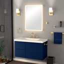 Gatco 4065 Elevate, Single Robe Hook, Brushed Brass |Wall Mounted 2" W x 2.50" H Single Robe Hook for Bathroom