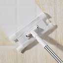 Telescoping Handle Mop with 10pcs Washable Pads , 360 Rotating Floor Cleaner - Adjustable Length, Auto Grip