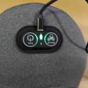 3 in 1 Back Massager, Electric Lumbar Support Pillow, Triple Fusion Back Massager for Pain Relief Deep Tissue, with Traction, Vibration & Heat and Against for Lower Backs&Spine Support (Black)