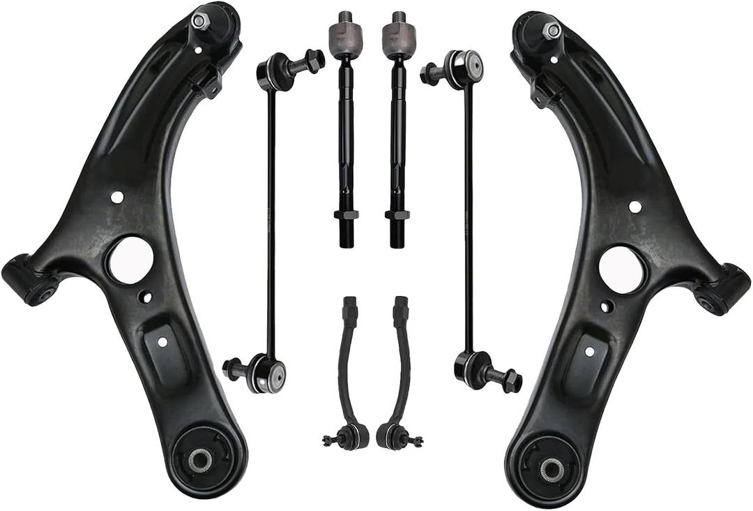 8PCS Front Lower Control Arm Kit Fit For Hyundai Elantra Veloster