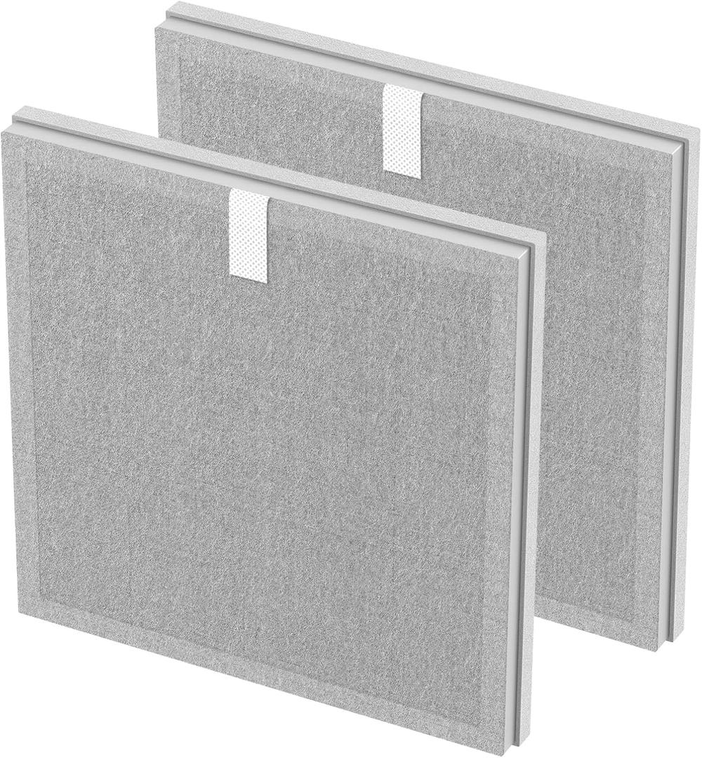 2 Pack 3-in-1 HEPA Replacement Filter Compatible with Pure Enrichment PureZone Air Purifier Part No. PEAIRPLG