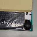 Logitech MK345 Wireless Keyboard and Mouse Combo with Palm Rest, 2.4 GHz USB Receiver, Compatible with PC, Laptop, Black (1 Pack)