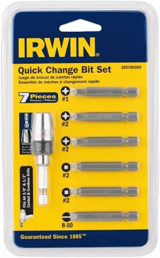 Irwin Industrial Tools IWAF12-7 Drive Guide Set, 7-Piece
