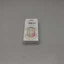 4 x Almond Press on Medium French Tip Nails with Silver Bow Design - 3D Water Ripple Acrylic Y2k Star Stiletto False Nails - Full Cover Stick on for Women Manicure - 24Pcs