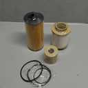 CARMOCAR FD4616 Fuel Filter and FL2016 Oil Filter Replacement for 2003-2007 Ford F250 F350 F450 F550 Super Duty 6.0L 2003-2005 Excursion 6.0L 3C3Z-9N184-CA 3C3Z-6731-AA FD4604