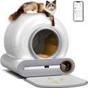 Freefa 2023 Automatic Self Cleaning Cat Litter Box, 65L+9L Large Capacity Smart Cat Litter Box, Automatic Cat Litter Box, Electric Litter Cleaning Robot for Multiple Cats, No Scooping, App Control