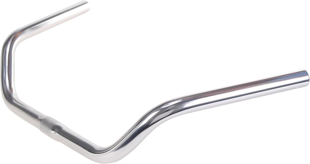 SENQI Bicycle Rise Cruiser Handlebar 25.4mm Silver