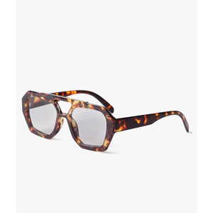 ADE WU Trendy Aviator Sunglasses for Women Men Retro Vintage Oversized 70s Thick Pilot Style Sun Glasses