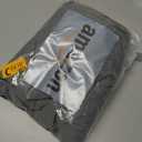 CRFATOP 2-Piece Club Chair Slipcover, Stretch Barrel Chair Covers, Soft Armchair Covers, Removable Furniture Protector, Floral Pattern, Color A36, Furniture Cover for Living Room (Solid Light Grey)