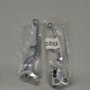 Set of 2 Brake Clutch Lever Fit for Harley-Davidson Electra Glide Ultra Classic FLHTCU 1996-2014 (Silver)