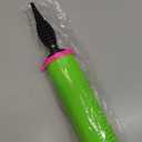 Balloon Pump Handheld Two-Way Dual Action - Hand Blower Air Pumper for Balloons - Ballon Inflator Pumping - Manual Baloon Inflators Machine (Green 1 Piece)