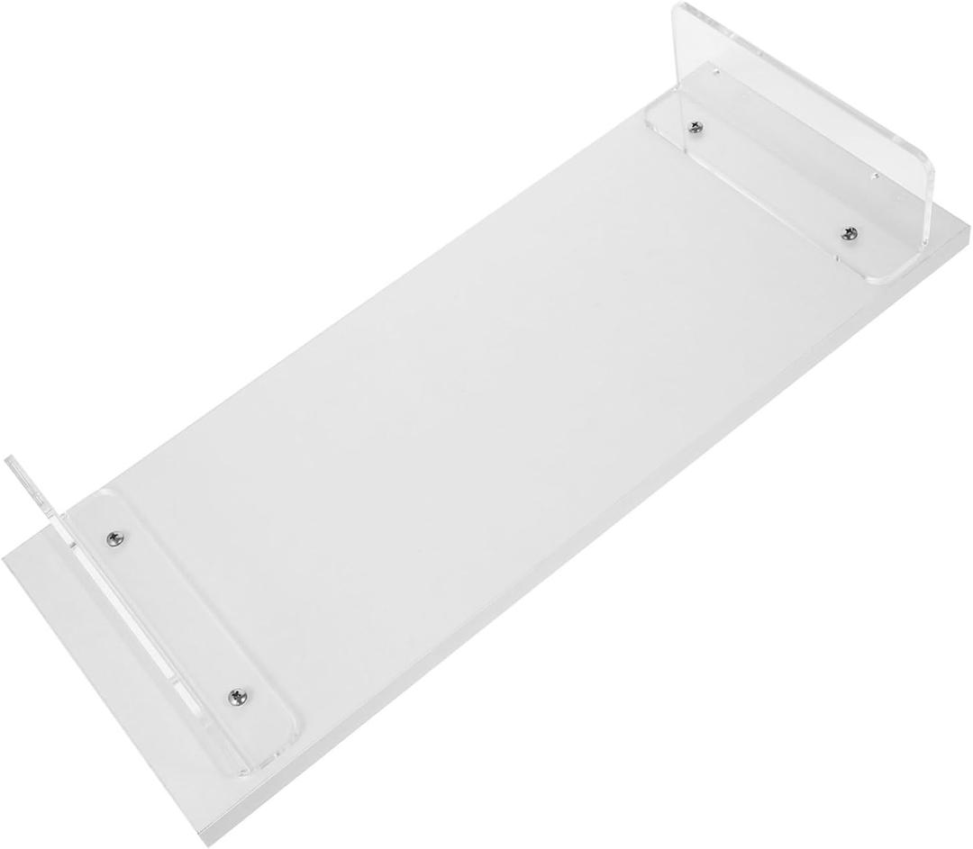 DOITOOL Desk Organizer Laptop Stand Monitor Riser Stand Acrylic Riser for Desk