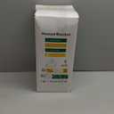 Electric Heated Blanket Queen 84''x90''Size Faux Fur Heating Blanket 10 Heating Settings, 1-8h Timer & Overheat Protection, Machine Washable, Soft Flannel and Sherpa Full Body Warmth (Lake Blue)