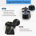Lunch Box Cooler Bag - Tactical Insulated Lunchbox for Men - Large Lunch Pail Kit for Adults Work Outdoor Shifts Trips Grey 16L