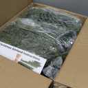 Cedar Christmas Garland with Lights for Mantle - 2 Pack Decorations 9ft Realistic Lighted Faux Pine Garlands for Xmas Home Decoration Indoor Stairs Railing Fireplace Outdoor Prelit Garland Door Decor