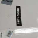 STICKGOO PVC Ceiling Tiles, 2'x2' Glue Up Ceiling Panel White to Prevent Breakage Cover 48 Sq. Ft, Pack of 12 Tiles, 24"x24"