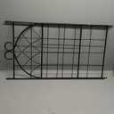 1 Pack Garden Trellis 71" H x 19.7" W for Climbing Plants Support Rustproof Metal Iron Rose Trellis for Vines Flower Cucumbers Plant Stand Black