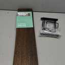 Floating Shelves - 24 Inch Wall Mounted Set of 3 Rustic Wood Shelves for Wall Decor and Living Room Storage (Brown)
