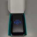 R36MAX 4000mAh Portable Rechargeable Handheld Retro Game Console,Comfort Non-Slip Handheld Standing Retro Game Console with 64G TF Car,4.0-inch Screen,for Office,Black