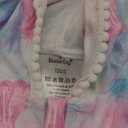 BesserBay Girls Summer Beach Quick Dry Cover Up Ruffle Hem Terry Smocked Hooded 120/S with Pockets