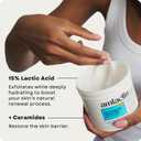 AmLactin Intensive Healing - Therapeutic Body Cream for Extremely Dry Skin - No-Scrub Exfoliator and Body Moisturizer Cream with 15% Lactic Acid AHA and Ceramides, 12 oz 