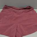G4Free Chillwhisp Running Shorts for Women 4" - High Waist Lightweight Casual Athletic Shorts Built-in Liner with Pockets (Pink, M)