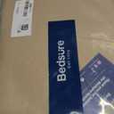 Bedsure Duvet Cover Full Size with Fitted Sheet - 4 Pieces Prewashed Cotton-Like Extra Soft Bedding Set, Includes 1 Duvet Cover 80x90 Inches, 2 Pillow Shams, 1 Fitted Sheet, Deep Beige