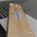 Totes Eco Auto Open Umbrella Classic Wooden J Stick Handle with Easy Grip - Windproof, Rainproof and Durable Canopy Design  Versatile Travel, Perfect for Rainy Days (Black)