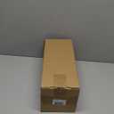 Vurkcy 3.5 inch Inlet Exhaust Tip, 5" Outlet 12" Overall Length Stainless Steel Exhaust Tail Pipe, Bolt-On, Rolled Edge, Slant Sleek Angle Cut, Polished Tailpipe, Black