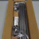 Bronze Curtain Rods for Bedroom with Brackets,5/8 Inch Diameter Small Window Curtain Rod Adjustable 32 to 120 Inches,Easy Install Drapery Rods