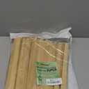 3/4 x 12 Inch 25 PCS Square Dowel Rods Wood Sticks Wooden Dowel Rods - Unfinished Bamboo Sticks - for Crafts,Home Decor, Model Making and DIYers (3/4 x 12 Inch Square)
