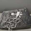 Bedsure Electric Blanket Twin - Soft Flannel Heated Blanket Twin Size, GentleSoft Fast Heating with 10 Time Settings & 6 Heat Settings, Warm Gift for Grandma (62x84 inches, Grey)