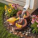 13inch Duck family Gutter Downspout Decorative Outdoor Garden Decor