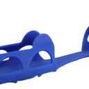 Removable Sports Cleat Overshoes for Kids, Elastic Traction Cleat Covers for Outdoor Sports Before & After The Game - Safe No-Spike Cleats, Sports Gear for Kids (X-Small, Blue)