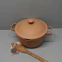 Our Place Perfect Pot - 5.5 Qt. Nonstick Ceramic Sauce Pan with Lid | Versatile Cookware for Stovetop and Oven | Steam, Bake, Braise, Roast | PTFE and PFOA-Free | Toxin-Free, Easy to Clean | Spice