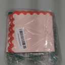 FYSUIMU 50 Pcs Pink Red Luncheon Napkins Disposable Paper Napkin Scalloped Decorative Dessert Dinner Hand Napkin for Valentine' s Day Wedding Home Party Table Supplies Decor