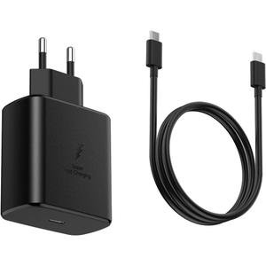 45W Europe Super Fast Charger European Travel Plug Adapter for Samsung Galaxy S26 S25 S24 S23 S22 Ultra Plus iPhone MacBook EU International Power Adaptor USB C Wall Charger PD Italy France Spain Euro